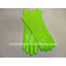 Guantes sumergidos en pvc